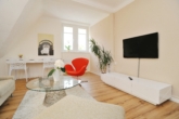 Wohnzimmer - Zwischen Stöckach und Ostendplatz – 3-Zimmer-Wohnung mit Flair nahe Stadtpark