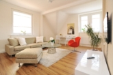 Wohnzimmer - Zwischen Stöckach und Ostendplatz – 3-Zimmer-Wohnung mit Flair nahe Stadtpark