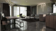 Wohn - Essbereich - Apartment in Fellbach