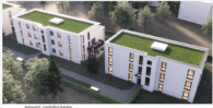 Vogelperspektive - Apartment house in Winterlingen
