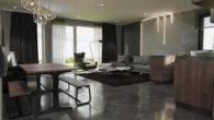 Wohn - Essbereich - Apartment in Fellbach